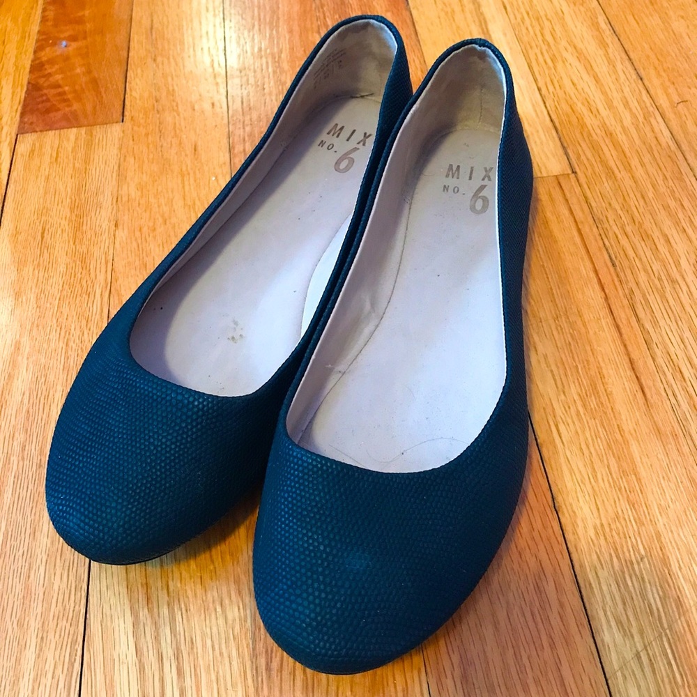 classic black flats